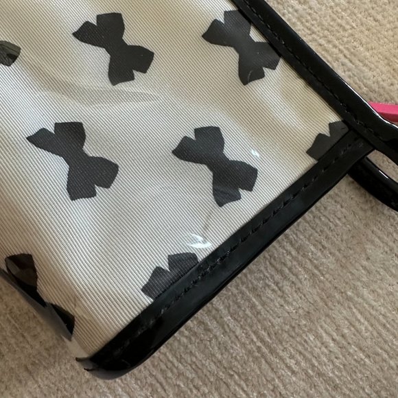 Kate Spade Bow Makeup Bag - Picture 3 of 4